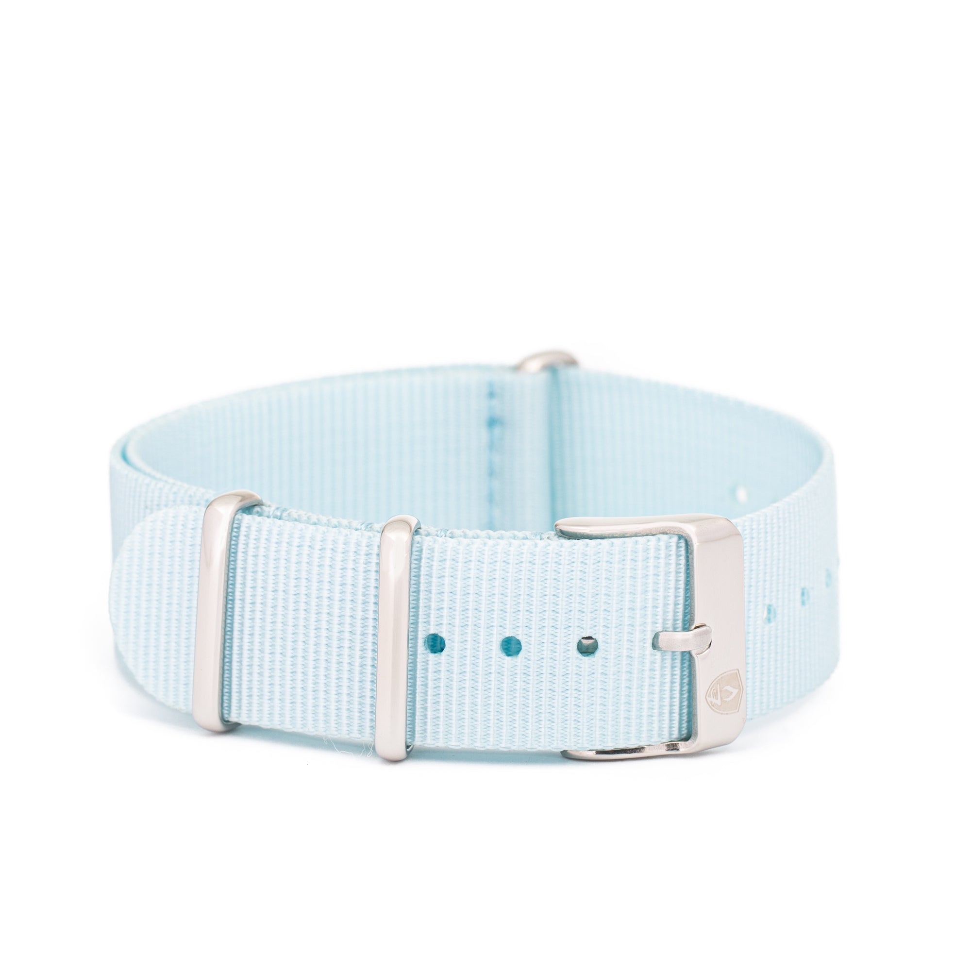 Elegant Women\'s Watch Strap Set - White and Light Blue White Leather Watch Strap with Blue Stitching - Sailor Dream main image 2