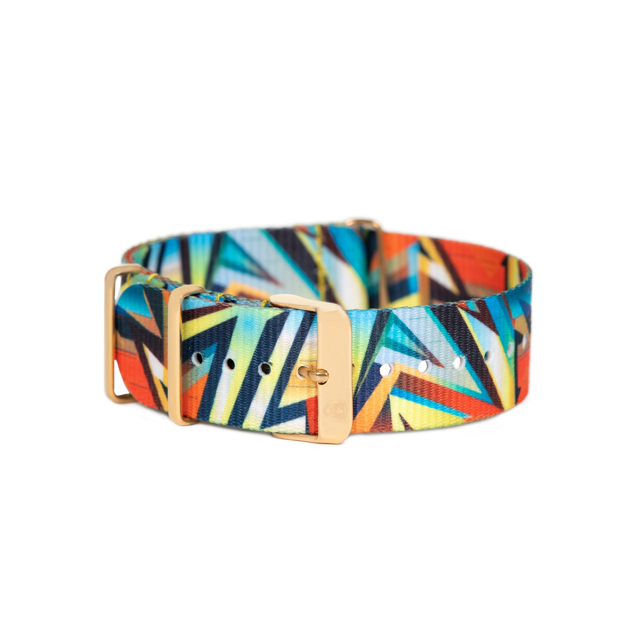 Multi-Colored "Art Series" Canvas Band