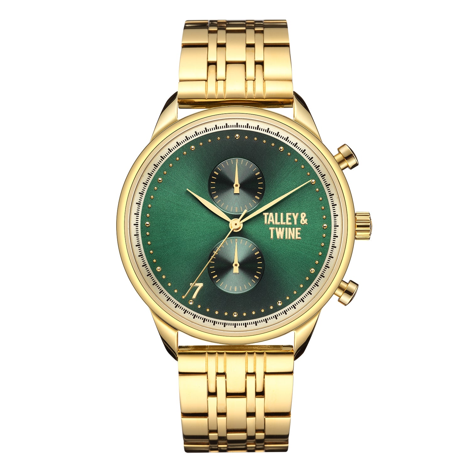 Gold & Green Money & Honey – Talley & Twine Watch Company