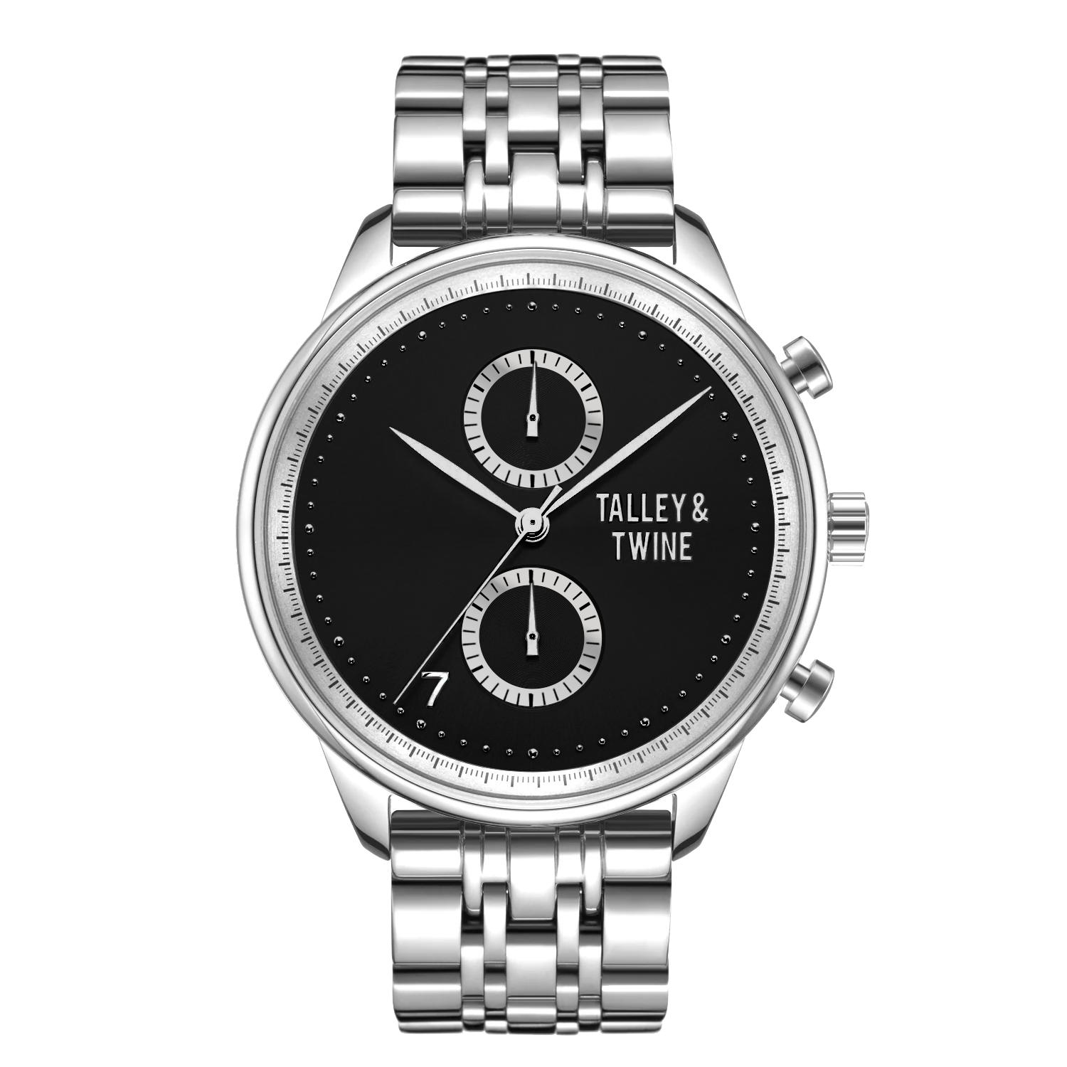 Worley Chronograph "Black Panda" Talley & Twine Watch Company