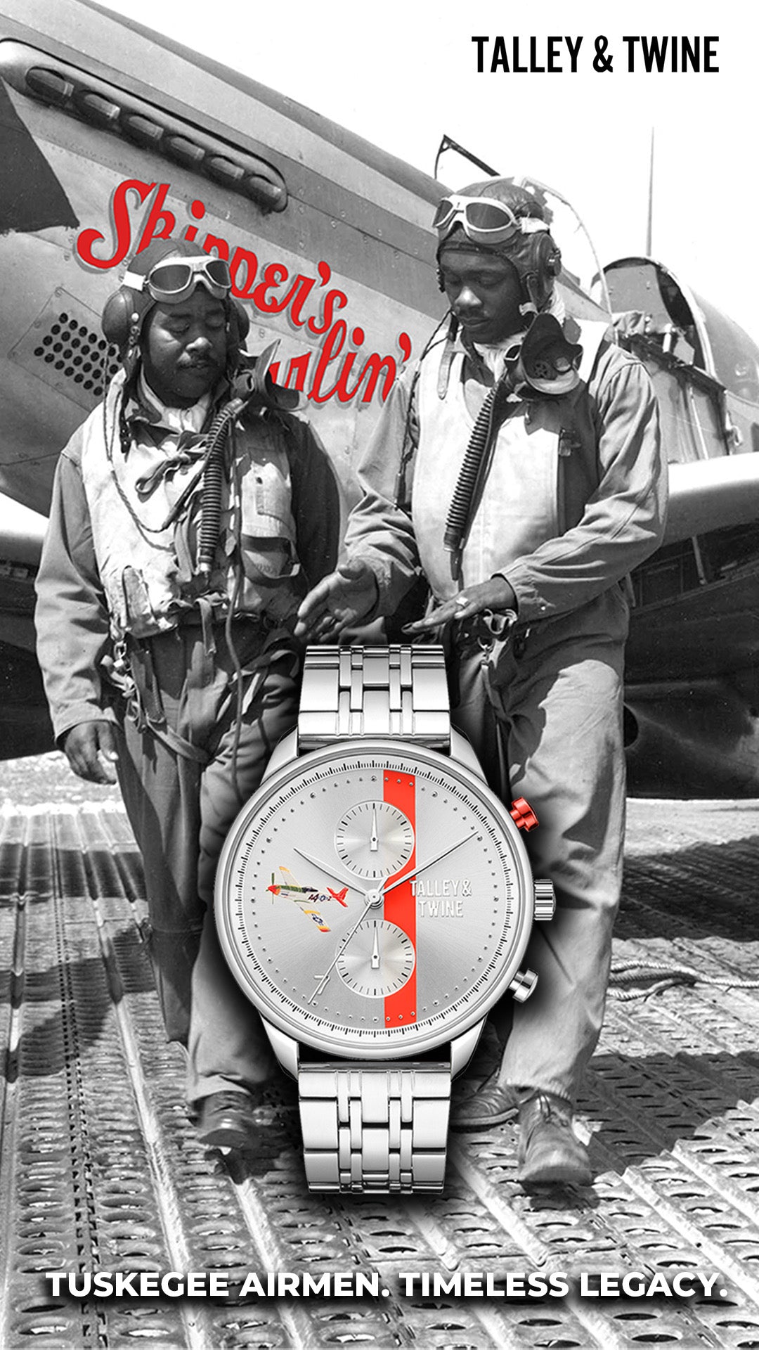 [PRE-ORDER: SHIPS BY 5/31] Tuskegee Airmen "Redtails V1"