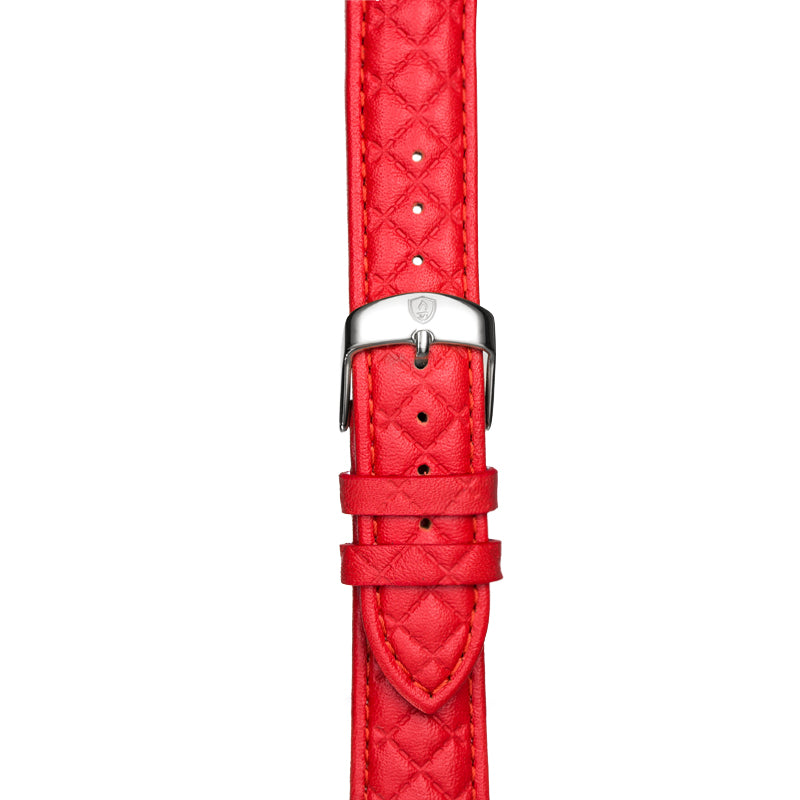 Brighton Red Leather Strap Women\'s Watch with Silver Accents Brighton Ladies Watch - Etsy main image 2