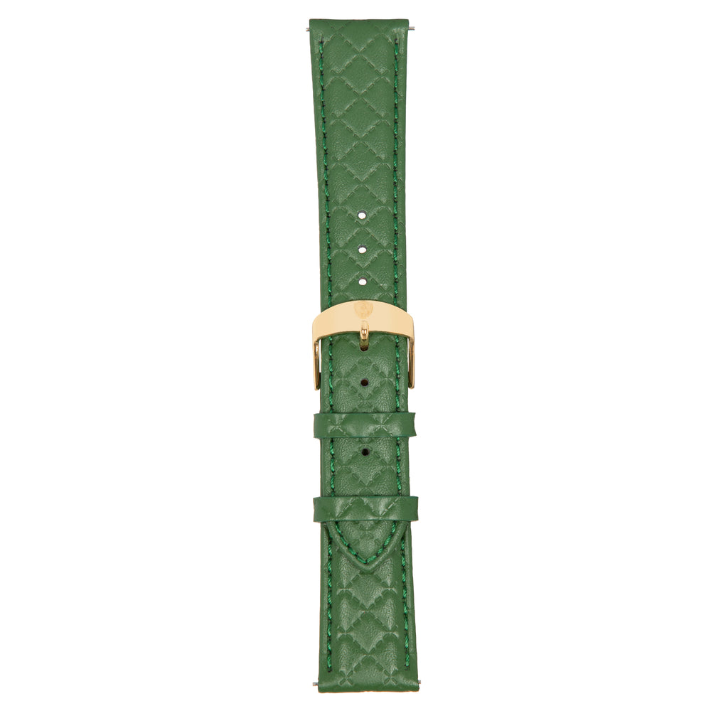 Green Leather Band