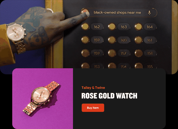 Google x Talley & Twine Black-Owned Friday