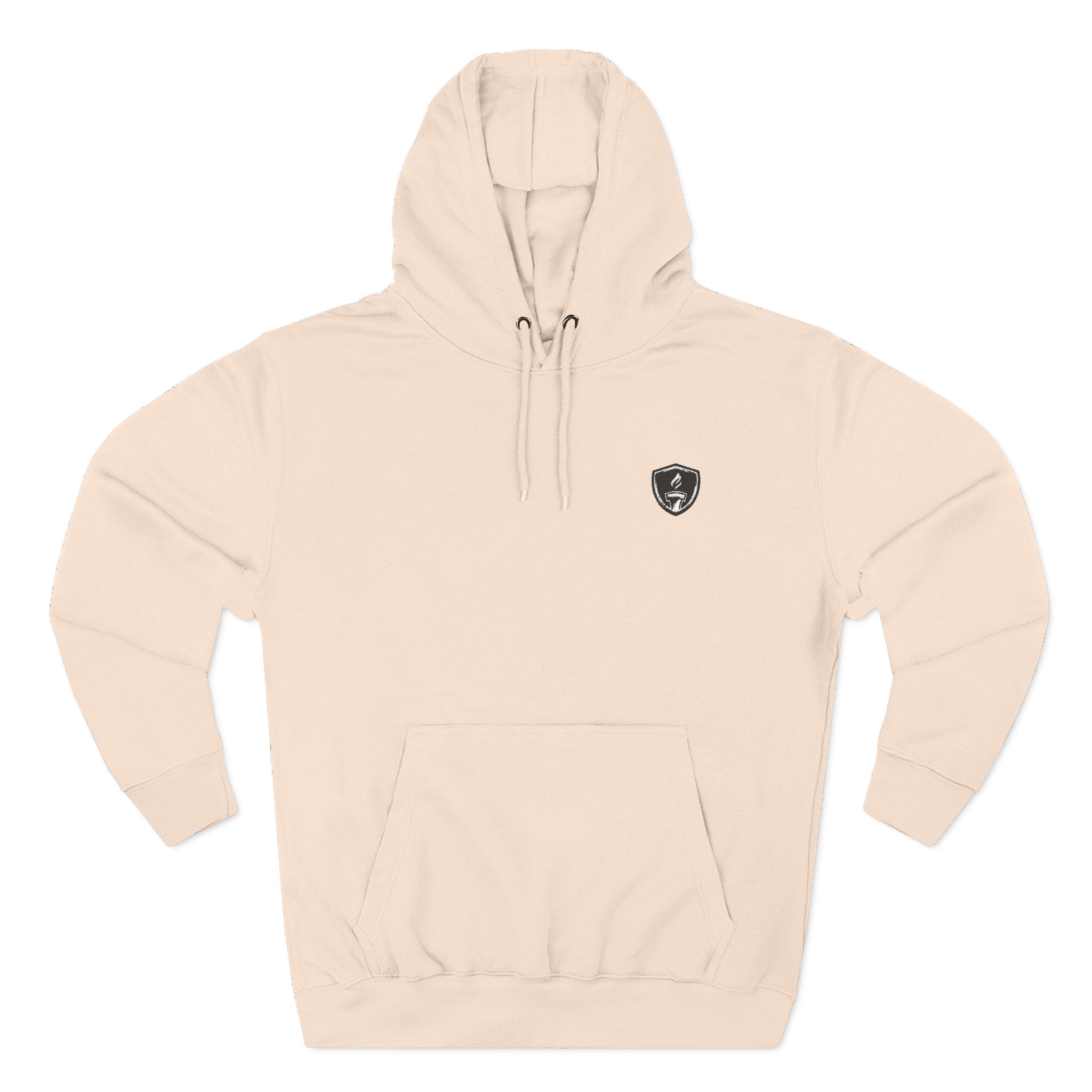 Embroidered Unisex Fleece Emblem Hoodie