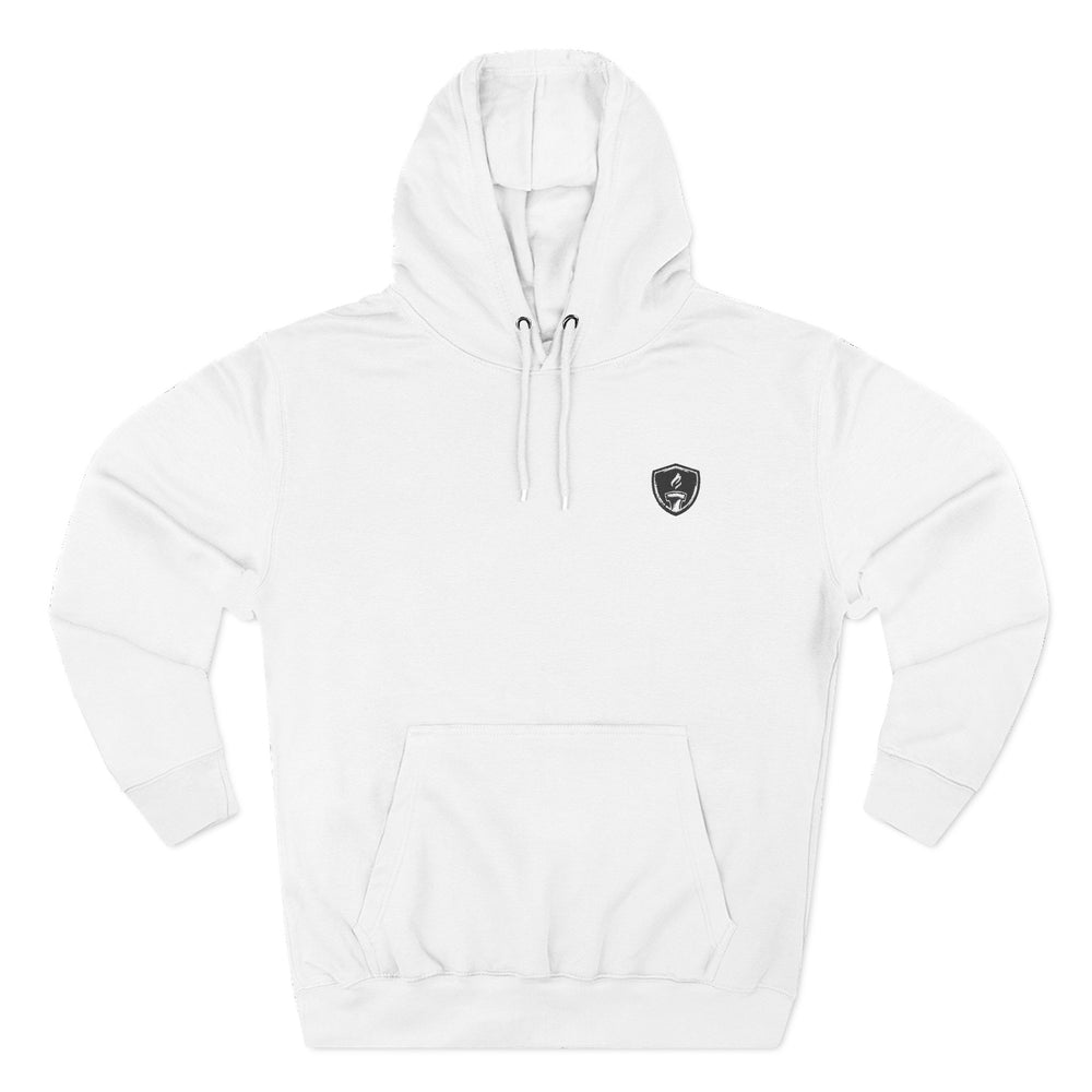 Embroidered Unisex Fleece Emblem Hoodie