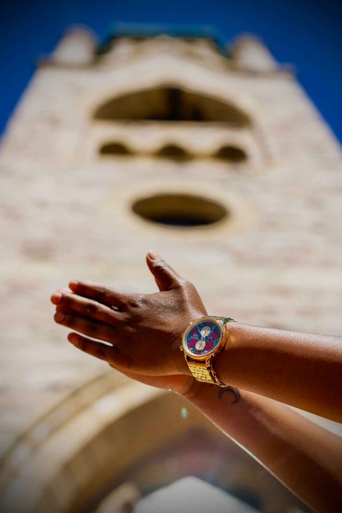 Worley Chronograph Stained Glass – Talley & Twine Watch Company