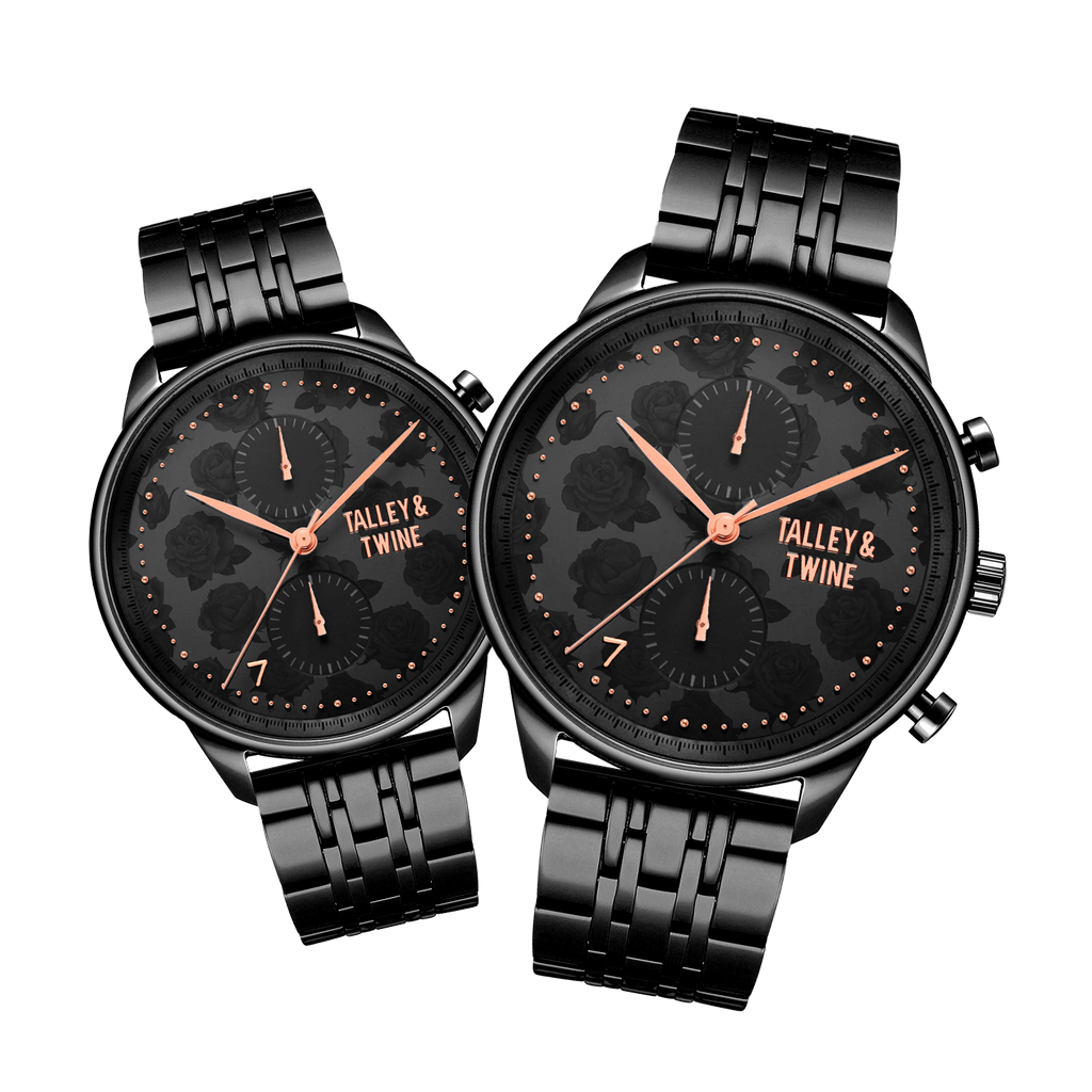 His & Her Gift Set: Black Rose