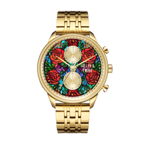 Worley Chronograph Stained Glass – Talley & Twine Watch Company Worley Chronograph Stained Glass – Talley & Twine Watch Company