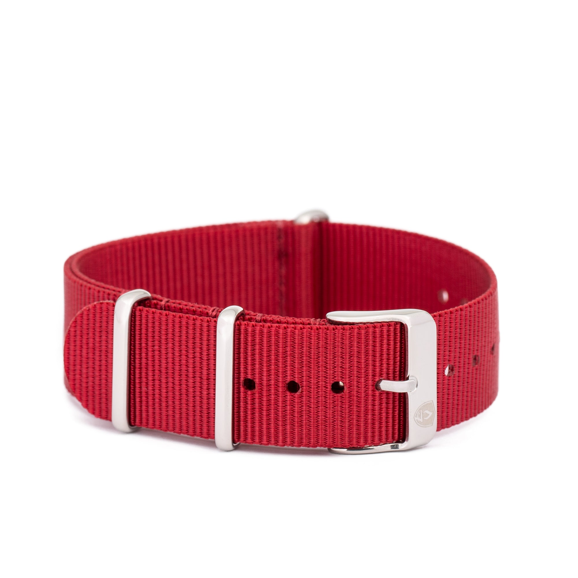 Red Canvas Band – Talley & Twine Watch Company