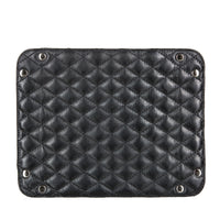 Black Leather Valet Tray