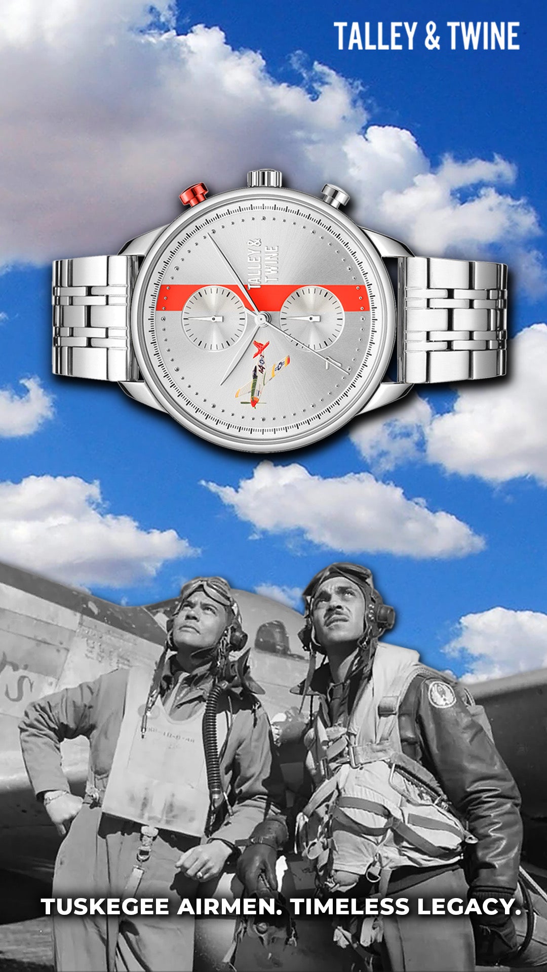 *PRE-ORDER ONLY! SHIPS BY MAY 6TH* Tuskegee Airmen "Redtails V1"