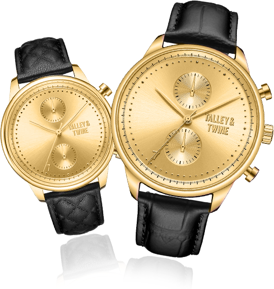 Gold & Green Money & Honey – Talley & Twine Watch Company